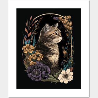 Petal Purrfection Posters and Art